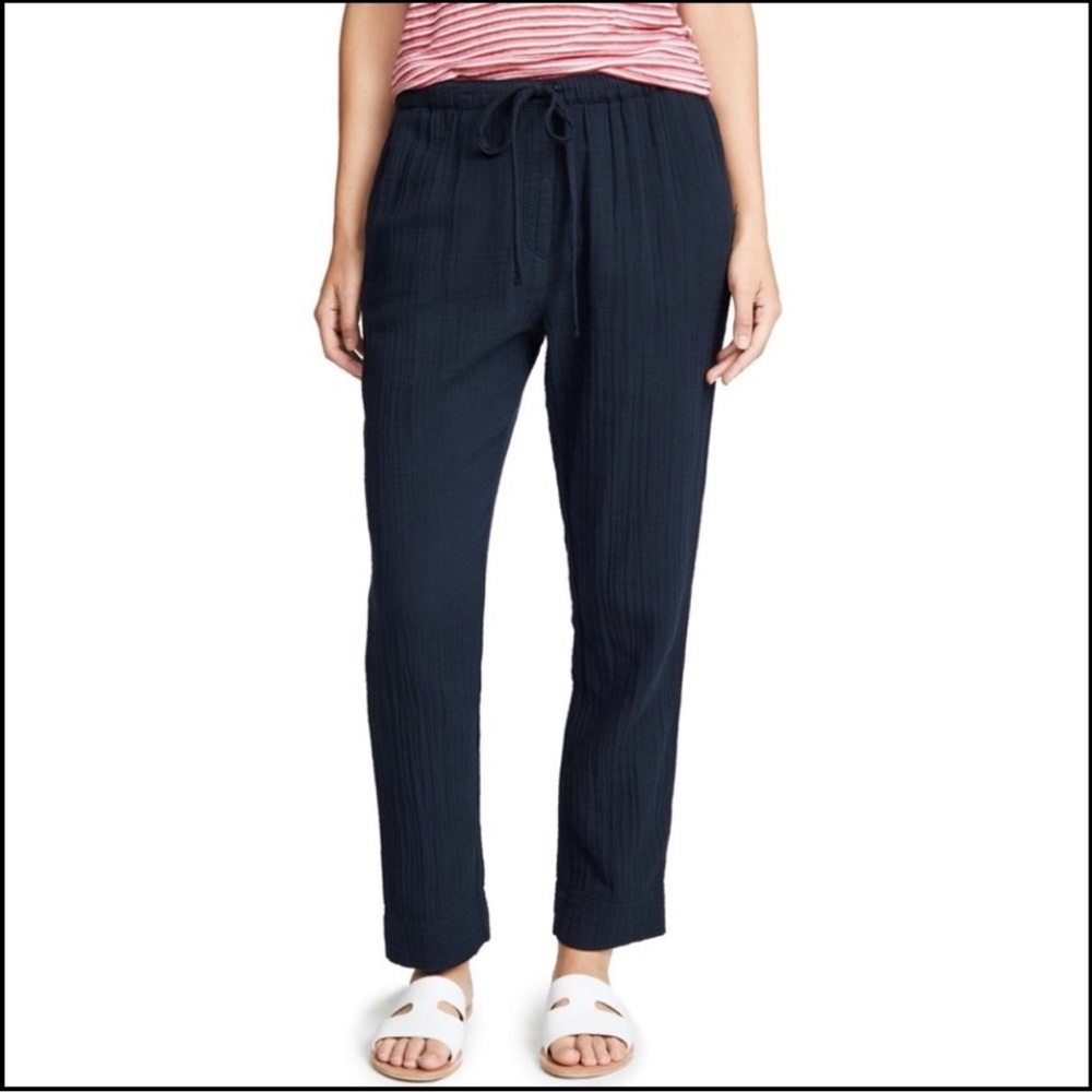 Like New Xirena Jordyn Pants Navy Blue Cotton Gauze Women’s Small